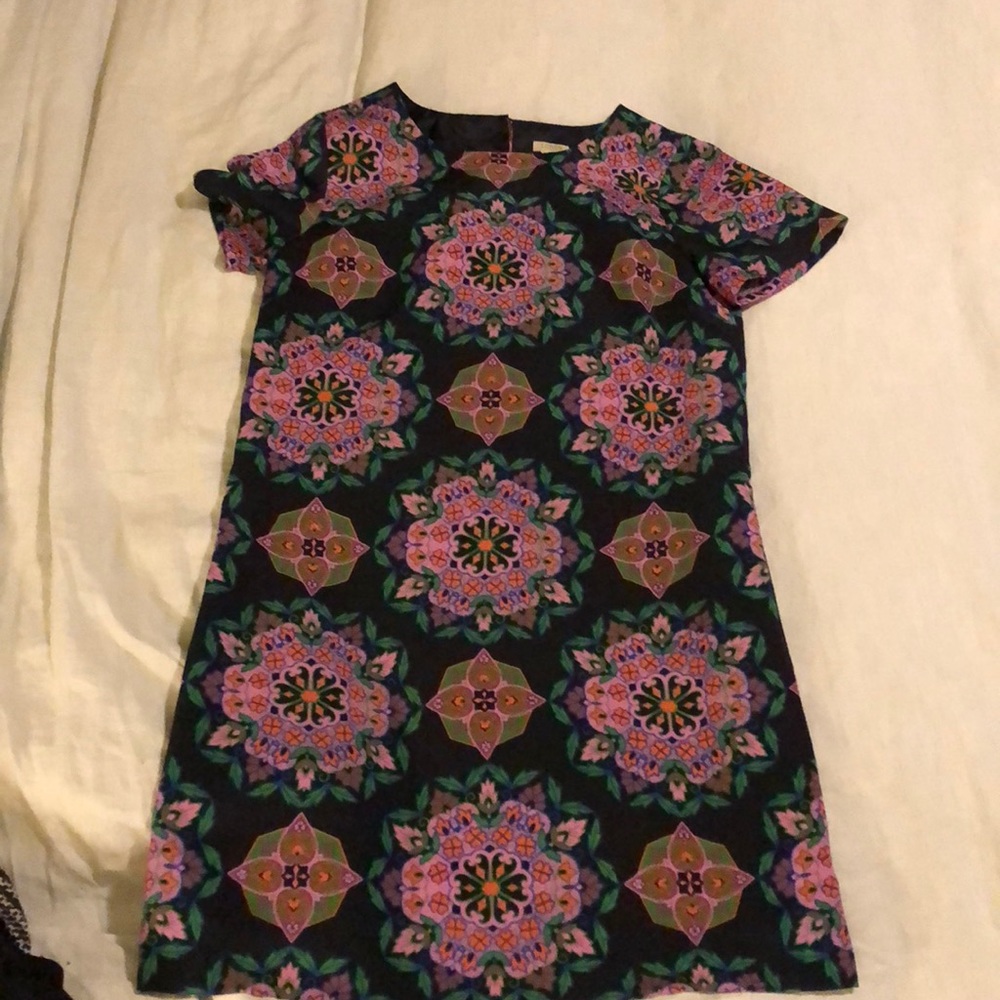 Silk t shirt dress